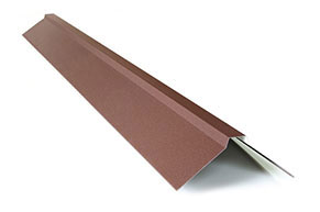 фотография конька плоского в покрытии полиэстер с толщиной металла 0,7 милимметра