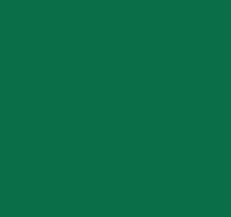 Цвет RAL 6002 (зеленая листва) металлочерепицы Кредо