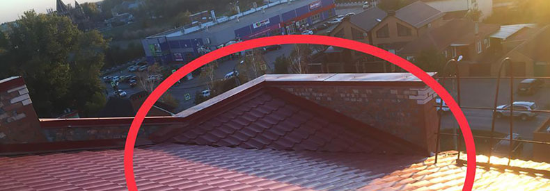 Фотография парапета для крыши второй очереди